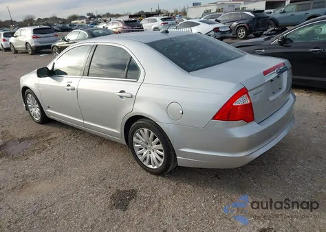 2010 Ford Fusion Hybrid from USA, damaged, VIN 3FADP0L34AR318424